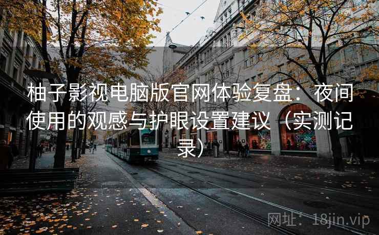 柚子影视电脑版官网体验复盘：夜间使用的观感与护眼设置建议（实测记录）