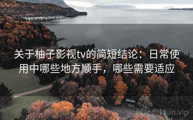 关于柚子影视tv的简短结论:日常使用中哪些地方顺手,哪些需要适应 关于柚子影视tv的简短结论:日常使用中哪些地方顺手,哪些需要适应